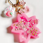 桜×桜シェイカー　シャカシャカキーホルダー