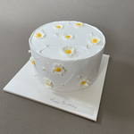 【触れる！ケーキ】flower×Pearl clay cake