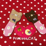 ✨sale✨☆ほっこりハート♡こぐまさんのブックマークセット☆