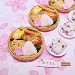 《ラスト》3種のおにぎりお花見弁当