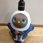 ラボット服 / 前開き襟付きシャツ・海のブルー