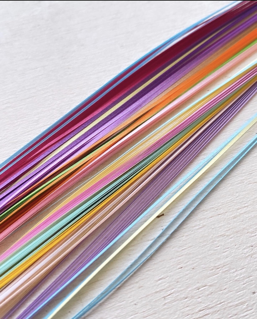 1.5mm幅 国産・クイリングペーパー - KUMI-Paper Quilling Flower