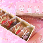★数量限定『花うさBOX』★季節のケーキ3種5個入り☆カカオ・いちご・ラムレーズン