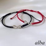 silver Infinity ペア アンクレット