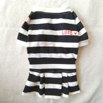 犬服！Msize！ボーダー！プックリハート♥