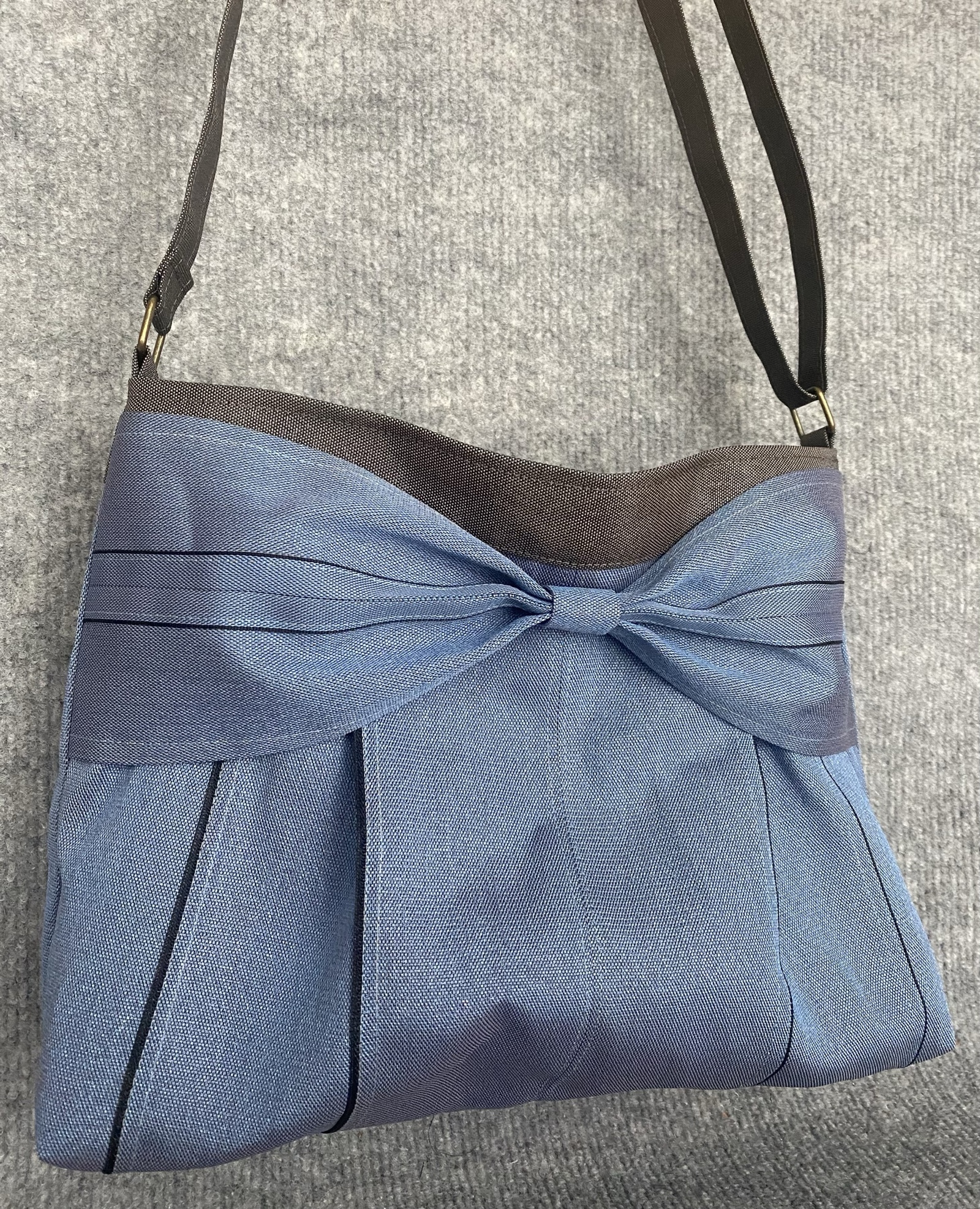 超軽量♡倉敷畳縁シンプルリボンショルダーバッグ：３点セット 超軽量♡倉敷畳縁シンプルリボンミニショルダー(あさのは