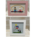 raracherry様オーダー品　【送料無料】刺繍　フレーム　インテリア　トイプードル　お雛様　こいのぼり