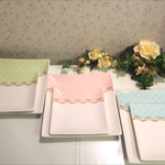 〈eさま専用〉リボン&ガーランドペアプレート