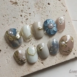 【お上品/もやもや】ネイルチップ