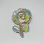 ミナペルホネン ブローチ 花