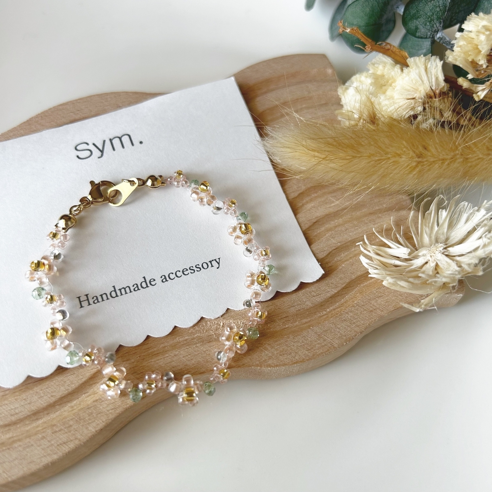 優　ビーズリング No.109＊ビーズリング - Sym.accessory❤︎ | minne byGMOペパボ