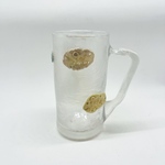 （No.350）可愛い陶器がついたスリムビアジョッキ