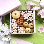 （3月21日・22日発送）3月☆桜満開クッキー缶☆