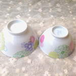 【kyuso様専用】パステル夫婦茶碗