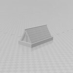 【建物 1/1000】風よけ小屋