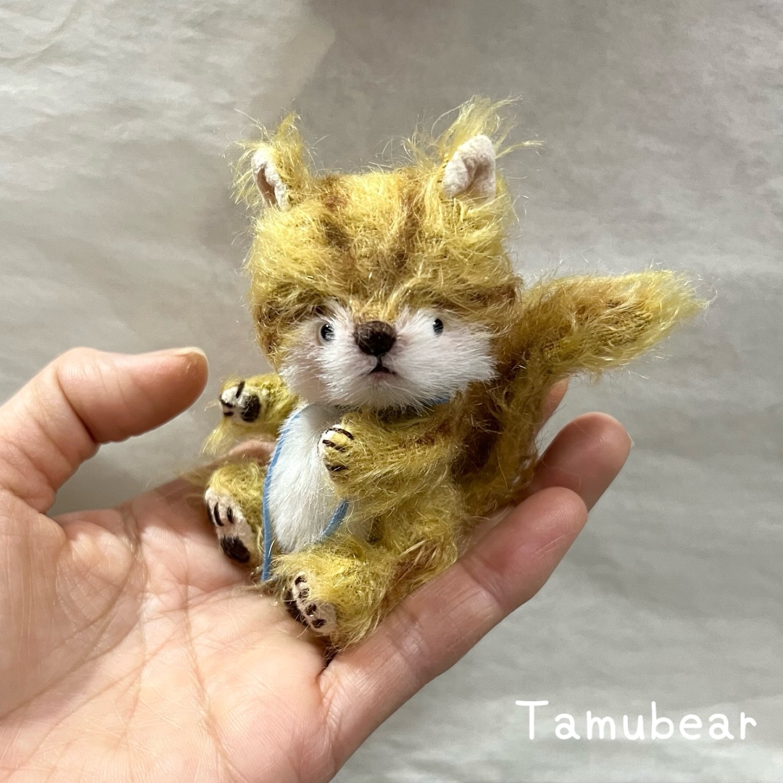 小さい キツネ ちゃん ハンドメイド ぬいぐるみ テディベア Tamubear Stuffed Animal】Free Pattern - Make a Fox | Free Pattern +