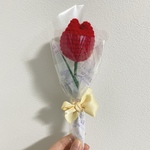 毛糸の花　枯れないブーケ