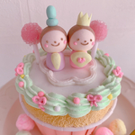 ひなまつりカップケーキ(フェイクスイーツ)