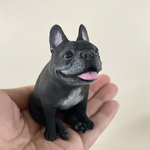 フレンチブルドッグ　オープンマウス　ペット【いつもそばにいてくれるフレブルのフィギュア】