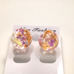 花びらノンホールピアス オレンジ☆