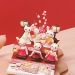 ミニチュア　雛祭り全部セット