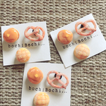 3種のミニチュアパンのマグネット♡