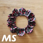 《ザビエルMS》リバティ チェリードロップ 黒地ピンクレッド