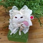 アイスクリームお嬢猫ちゃん ブローチ