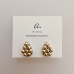 pierce／earring  shizuku small  gold