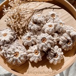 【loveyoubaby様専用】＊グラニースクエアつけ襟＊ボンネット