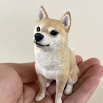 柴犬　ペット【いつもそばにいてくれる柴犬のフィギュア】