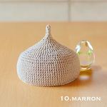 オーガニックコットンどんぐり帽子♡ （10.marron）