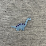ブルキオサウルス　恐竜　アップリケ　Chimo