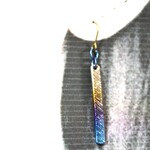 チタンだけで出来たピアス「グラデⅡ・ｂ」1粒売り