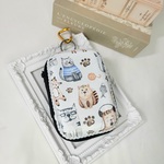 カラビナ付 ポーチ 小物入れ イヤホンケース おでかけ ケース