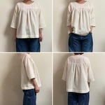 【オーダー様専用】ゆったりギャザーブラウス