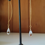 sale☆スワロフスキーの一粒アメリカンピアス