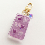 [2月23日販売]Gummy bear keychain(sakura purple)