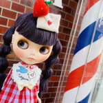 ○送料込 受注○Blythe outfit ꔛ♥オテガミ💌ワンピース リニューアルＶｅｒ．ꔛ♥supipi39