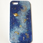 ☆宇宙　 iPhone5・5Sの宇宙塗りiPhoneケース・携帯カバー☆