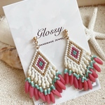 feminine color♥︎fringeピアス／イヤリング③