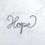 Hope     ワイヤークラフト　ワイヤーアート