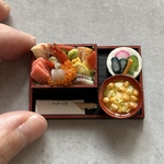 海鮮重セットＡ　黒盆