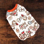 犬服　ヘンテコマン　タンクトップ　ハンドメイド