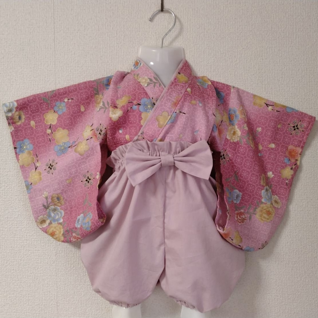 ハンドメイド　ベビー袴サイズ70