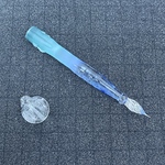  【1点限定 氷柱 ガラスペン】2