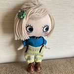 イーマリー服　青空に咲くミモザ