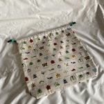 【a様専用オーダーご注文ページ】両方から紐を引く巾着★ブロック昆虫
