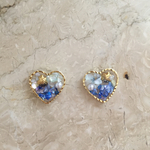 ハート枠のピアス