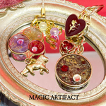 レジン✧キーホルダー✧ストラップ♡不思議な世界へ誘うテントの中で起こる魅惑のアウレア・サーカス♢
